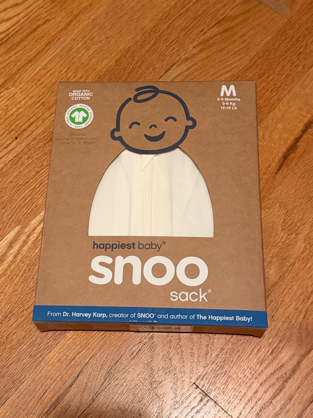 SNOO Sack Baby Sleep Sack - Cream (Medium)
